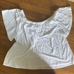 GAP Linen Off the Shoulder Top